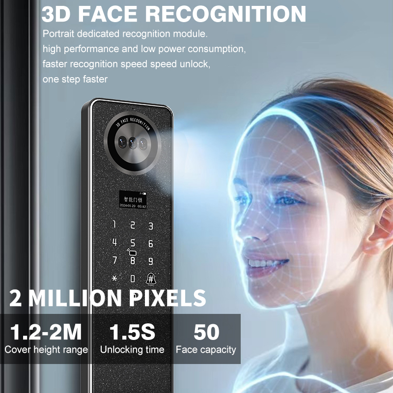 Tuya WiFi スマートドアロック、家庭用生体認証指紋ロ - Electronics & Gadgets Starting With T のレビューと価格