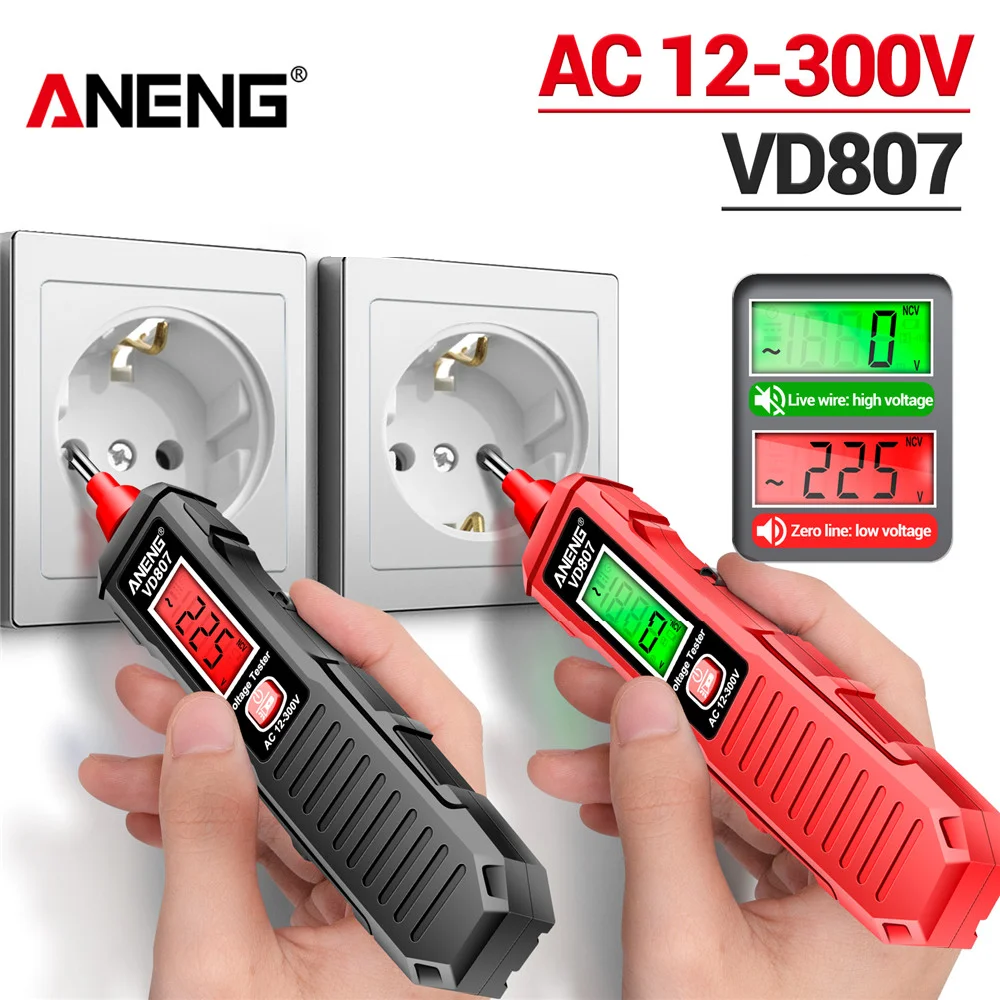 ANENG VD807 一言誘導ポータブル 50/60Hz  - Electronics Quiz のレビューと価格