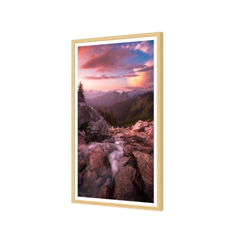 木製フレームの芸術的な絵画、最高のフォトフレーム、デジタルW - Digital Photo Frame Wifi のレビューと価格