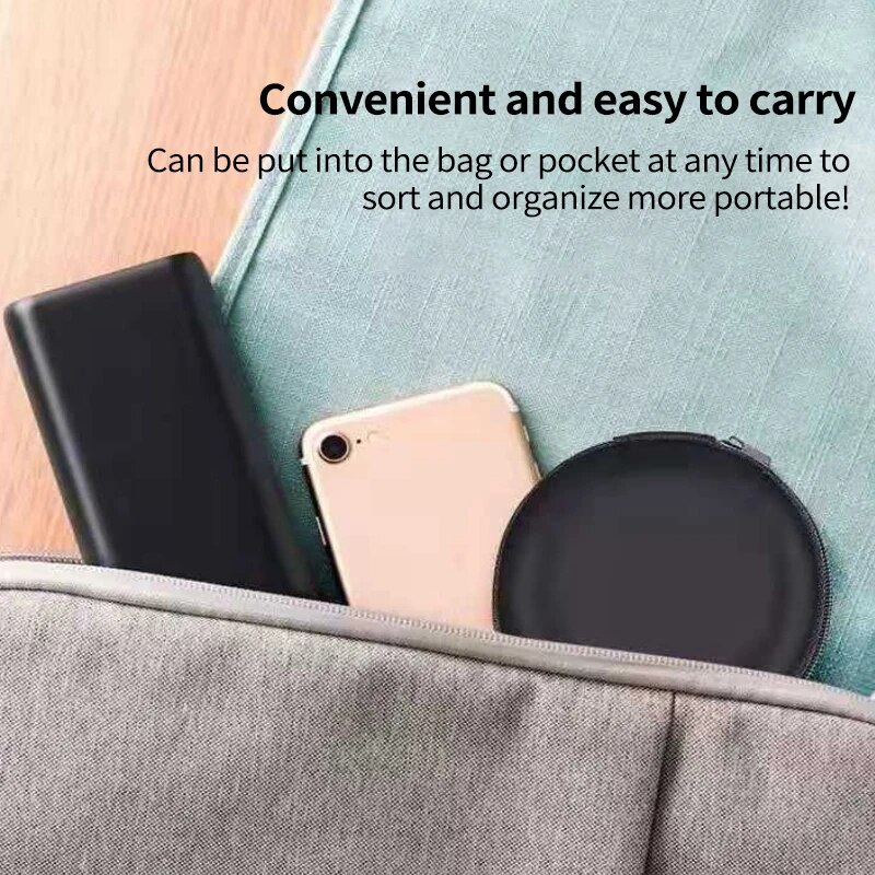 ミニ電子デジタルガジェット収納袋イヤホンポータブル収納ボック - Electronics And Gadgets With U のレビューと価格