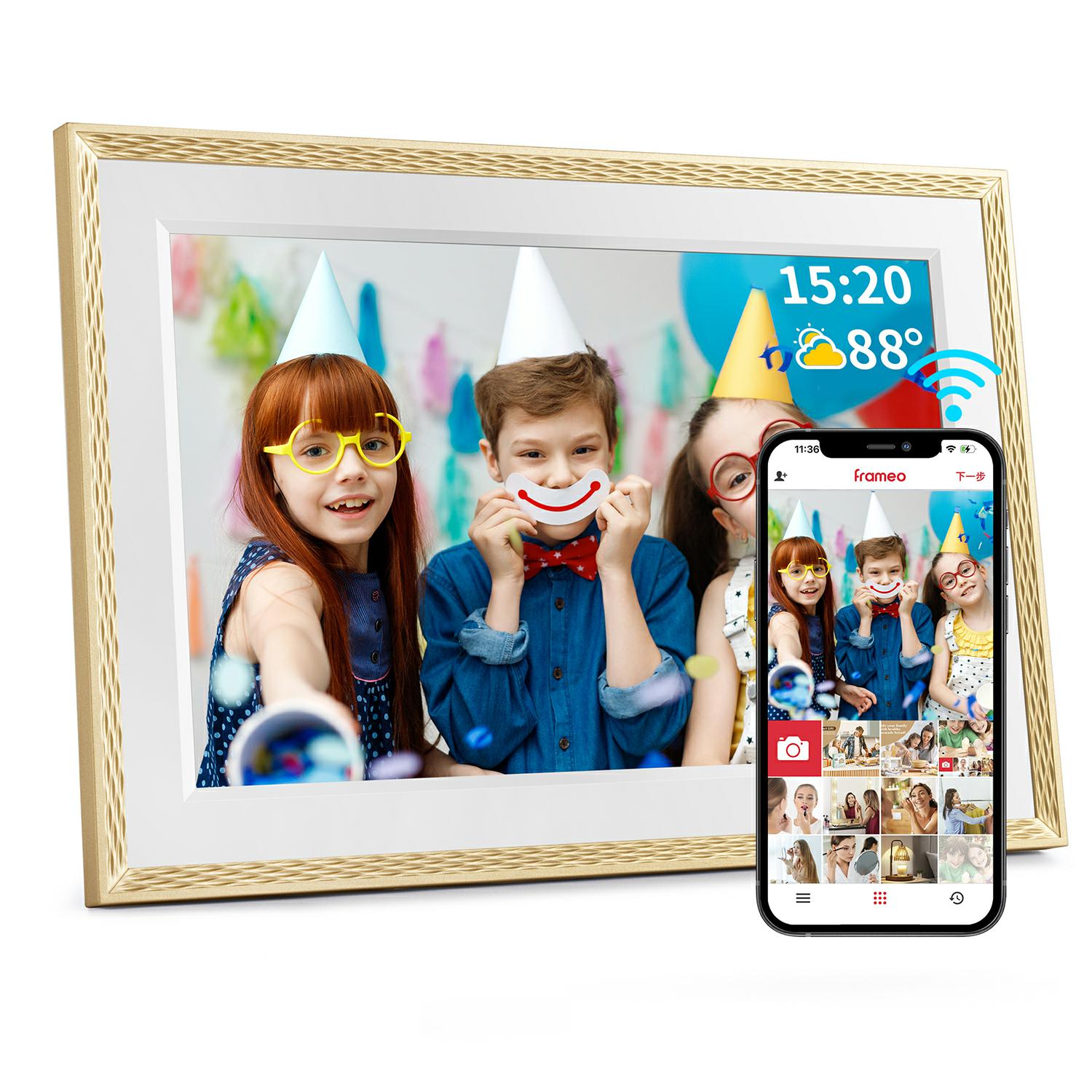 Frameo 10.1 インチデジタルフォトフレーム、WiF - Digital Photo Frame Wifi のレビューと価格