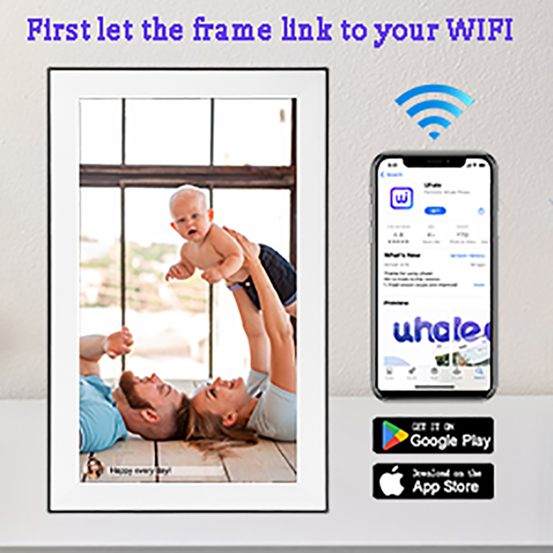 15.6 インチ内蔵 32GB WiFi 大型タッチ ips - Digital Photo Frame Wifi のレビューと価格
