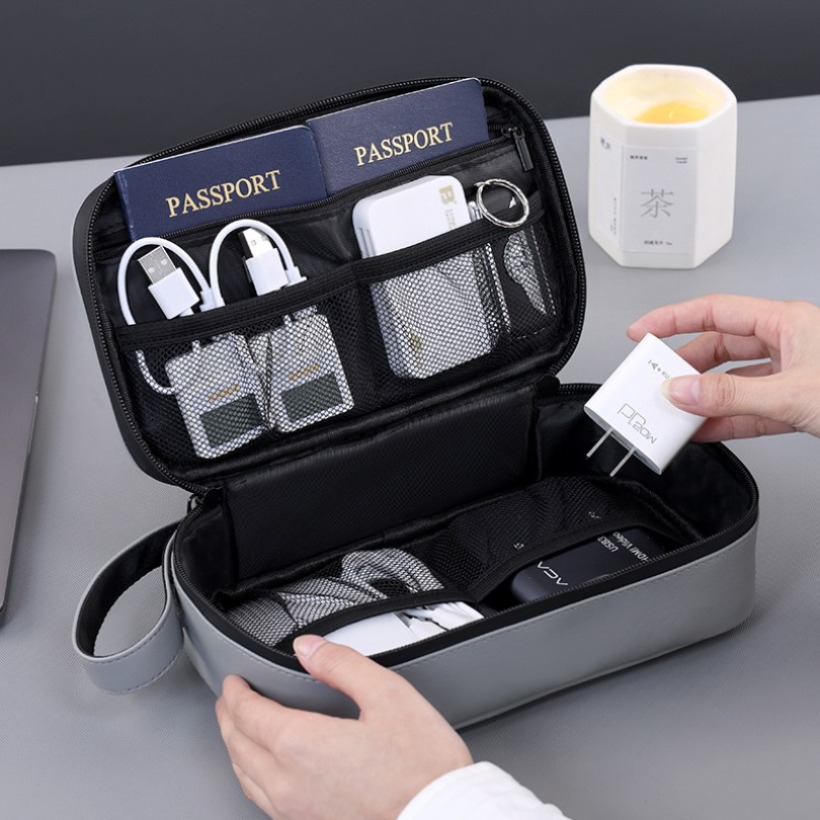 軽量ハンドヘルドデジタルガジェット収納バッグ、多ポケット電子 - Electronics & Gadgets Starting With T のレビューと価格