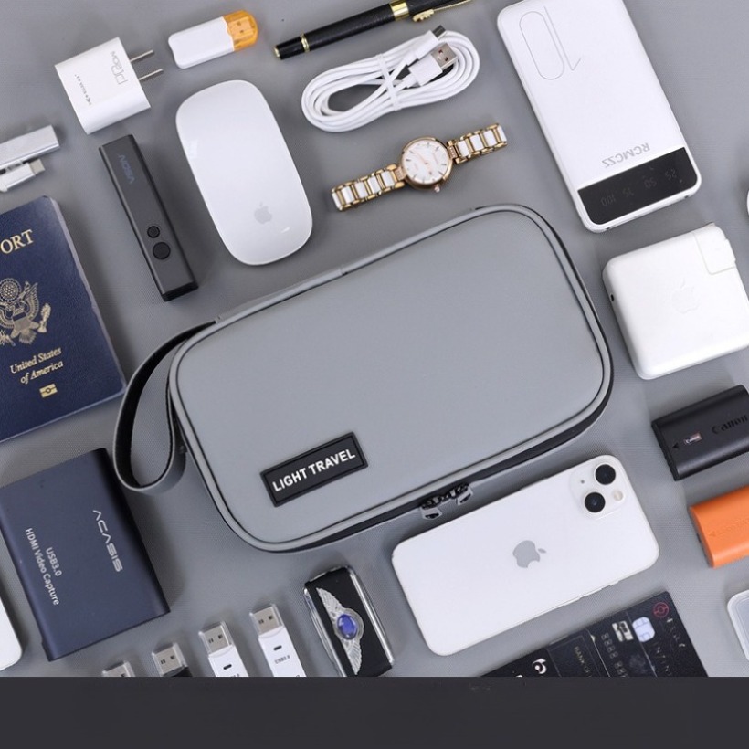 軽量ハンドヘルドデジタルガジェット収納バッグ、多ポケット電子 - Electronics & Gadgets Starting With T のレビューと価格